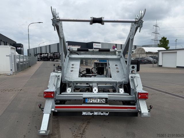 Trailer MÜLLER-MITTELTAL KWH 9,9 ML Kabeltransport Anhänger m. Diesel Mot