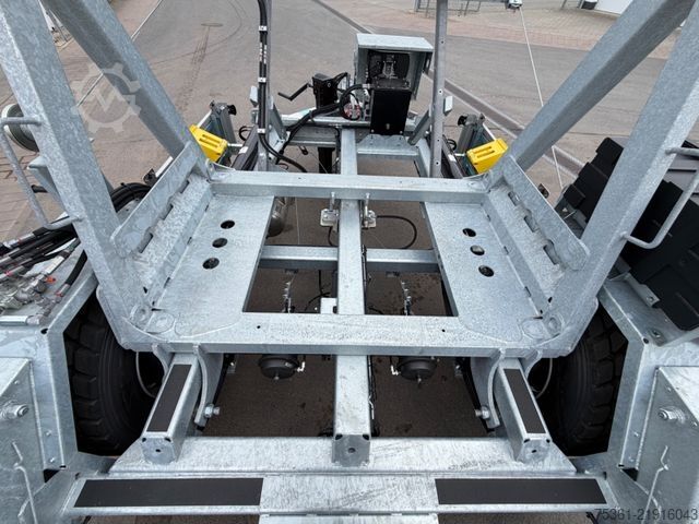 Trailer MÜLLER-MITTELTAL KWH 9,9 ML Kabeltransport Anhänger m. Diesel Mot