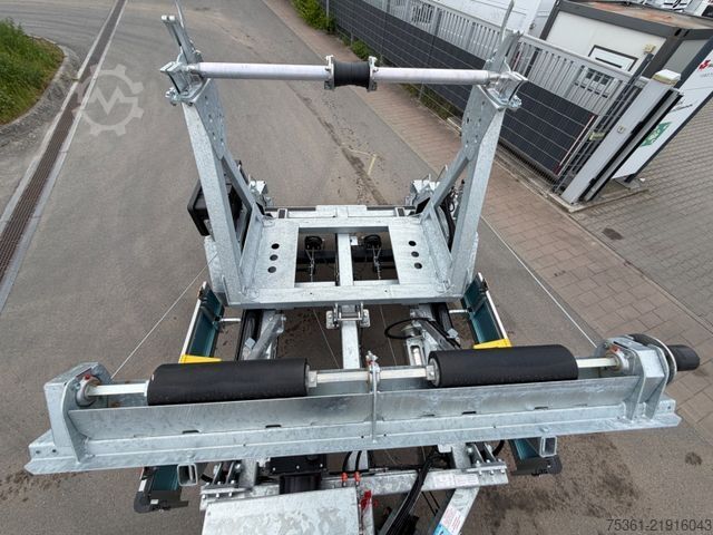 Trailer MÜLLER-MITTELTAL KWH 9,9 ML Kabeltransport Anhänger m. Diesel Mot