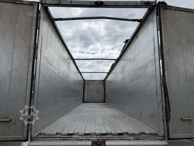 Walking floor semitrailer BENALU Jumboliner Schubboden 90,1m3 2X Liftachse SAF