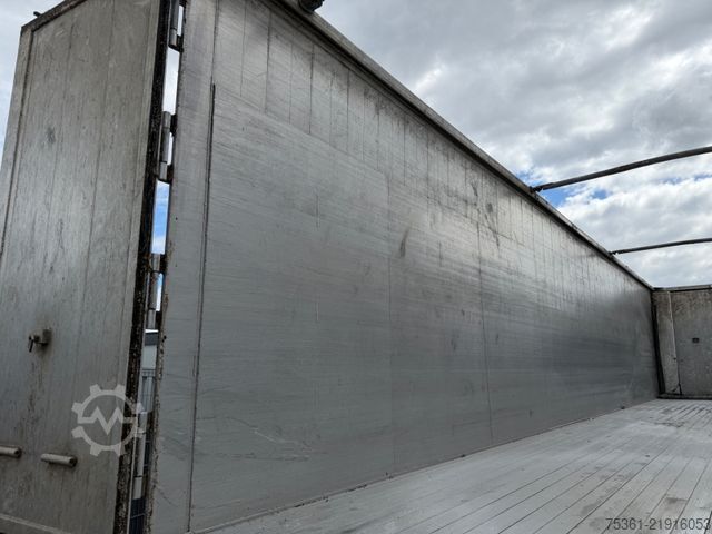 Walking floor semitrailer BENALU Jumboliner Schubboden 90,1m3 2X Liftachse SAF