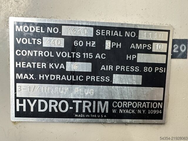 Laboratory Thermoforming Machine Labform 1620 Hydro Trim
