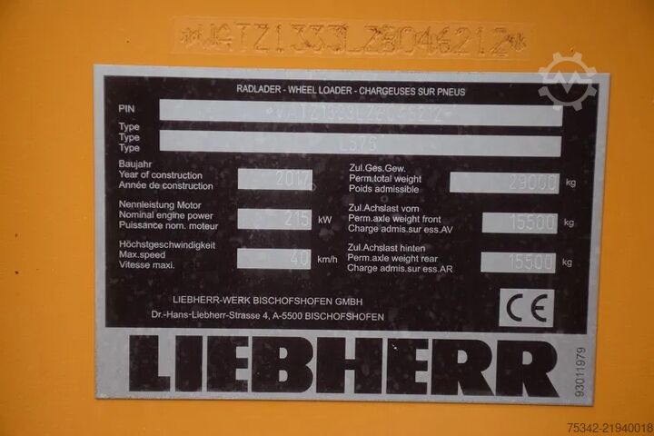 Radlader Liebherr L576 X power