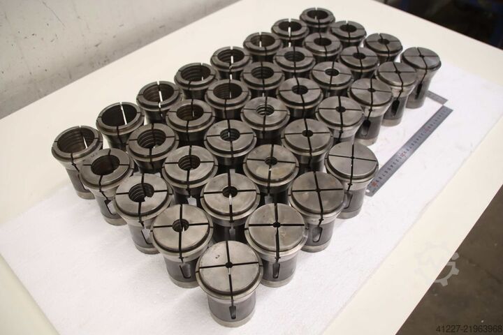 Collet sleeves, 36 pieces unbekannt Ø 5-60,5 mm
