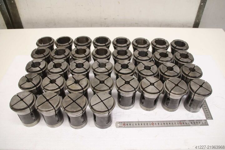 Collet sleeves, 36 pieces unbekannt Ø 5-60,5 mm