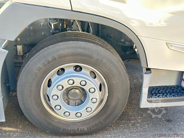 Roll-off tipper truck VOLVO FM420 6x4 Abroller Meiller RS21.65 AHK Lift