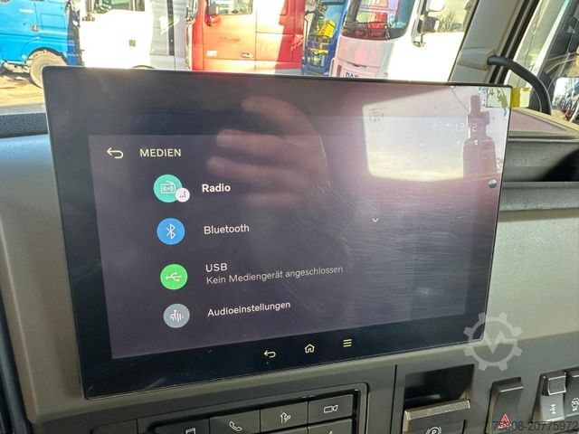 Roll-off tipper truck VOLVO FM420 6x4 Abroller Meiller RS21.65 AHK Lift