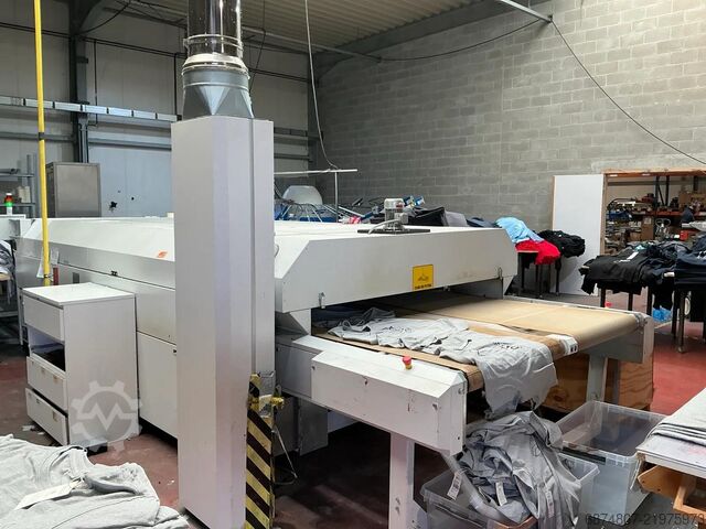 Siebdruckmaschine Hebbecker VJ-II-2-9090-4180 Textile Tunnel Drying