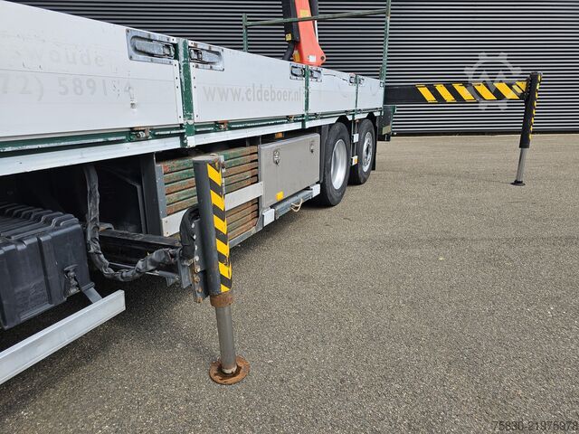 Crane truck DAF DAF CF 75 6X2 / PALFINGER 23 tm CRANE / KRAN - ...