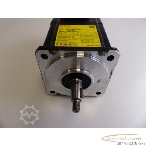 Control unit Fanuc A06B-0063-B003 AC Servo Motor SN: C196F1BB6 + A860-2070-T321 Pulsecoder