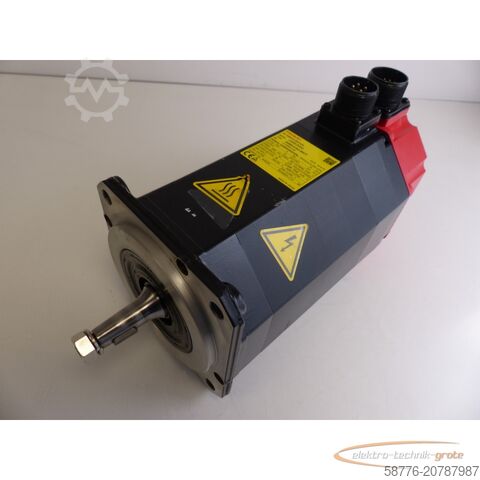 Control unit Fanuc A06B-0163-B077 SN: C195M113E AC Servo Motor