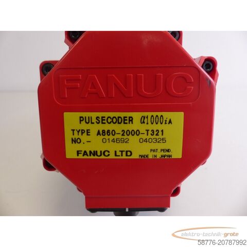Control unit Fanuc A06B-0215-B700 # 0100Servo Motor SN: C044F1730 + A860-2000-T321 Pulsecoder