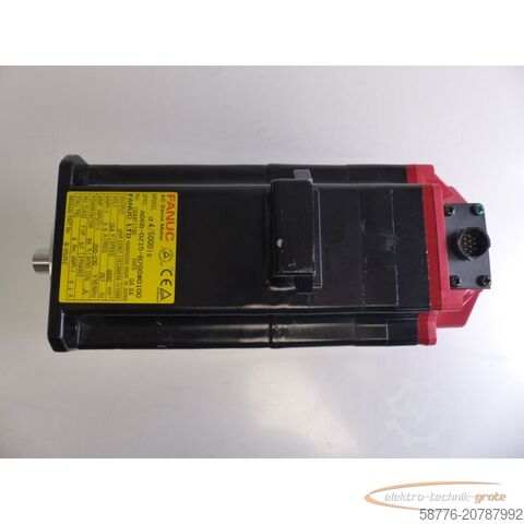 Control unit Fanuc A06B-0215-B700 # 0100Servo Motor SN: C044F1730 + A860-2000-T321 Pulsecoder