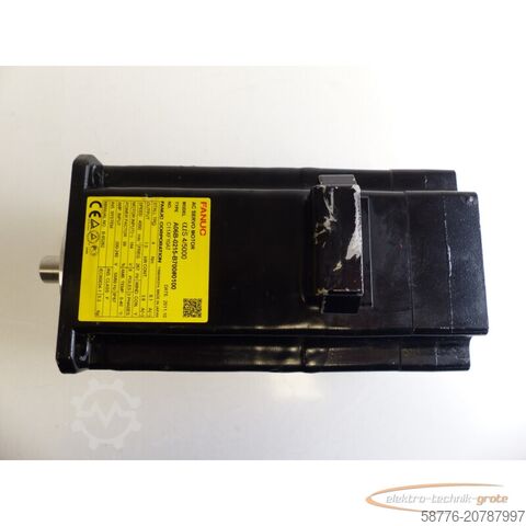 Control unit Fanuc A06B-0215-B700 #0100 ohne Drehgeber!  AC Servo Motor SN: C11XF10A7