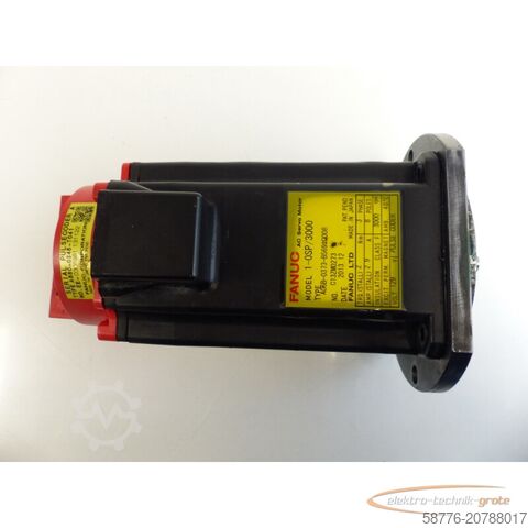 Control unit Fanuc A06B-0373-B569 # 0008 AC Servo Motor  + A860-0346-T041 Pulsecoder