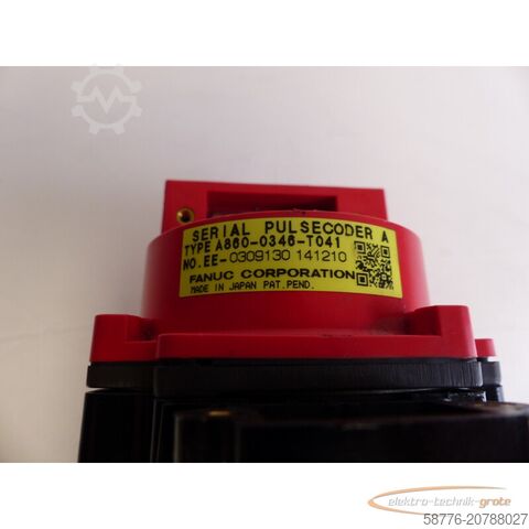 Control unit Fanuc A06B-0373-B569 # 0008 AC Servo Motor SN:C149MM0229 + Pulsecoder