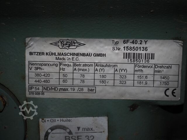 Multi-compressor refrigeration unit Arco R404A-SL32