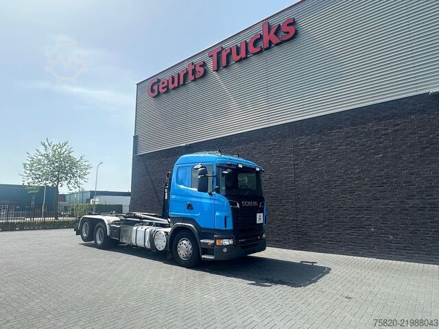 Hook arm system Scania R500 V8 6X2 MET HIAB MULTILIFT XR21S61 HAAKARMS...
