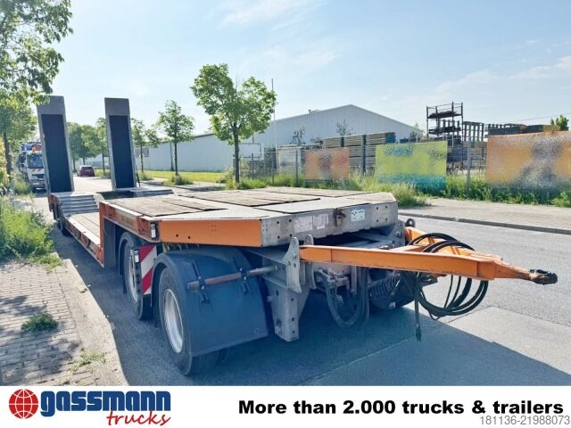 Low loader trailer Müller-Mitteltal TT 40 PROFI, feuerverzinkt