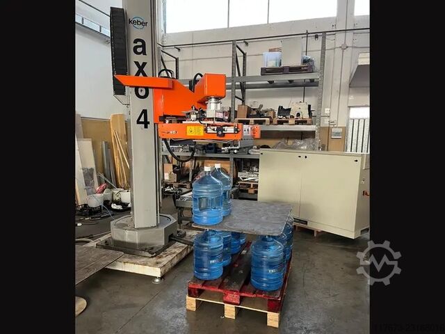 Gebrauchter Palettierer KEBER AXO4 700 bph Keber AXO4