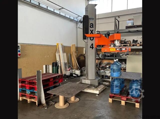 Gebrauchter Palettierer KEBER AXO4 700 bph Keber AXO4