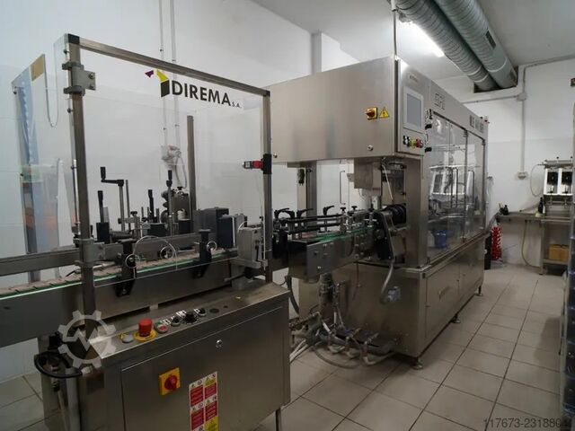 Used filling line for beer GAI up to 900 bph year 2016 Enos 