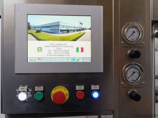 Used filling line for beer GAI up to 900 bph year 2016 Enos 
