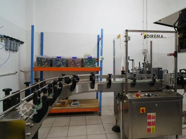 Used filling line for beer GAI up to 900 bph year 2016 Enos 