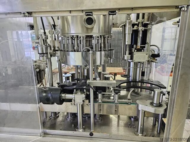 Used Filling Monoblock GAI 2405 1500 bph GAI 2405