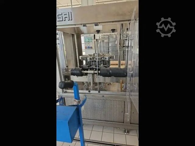 Used Filling Monoblock GAI 2405 1500 bph GAI 2405