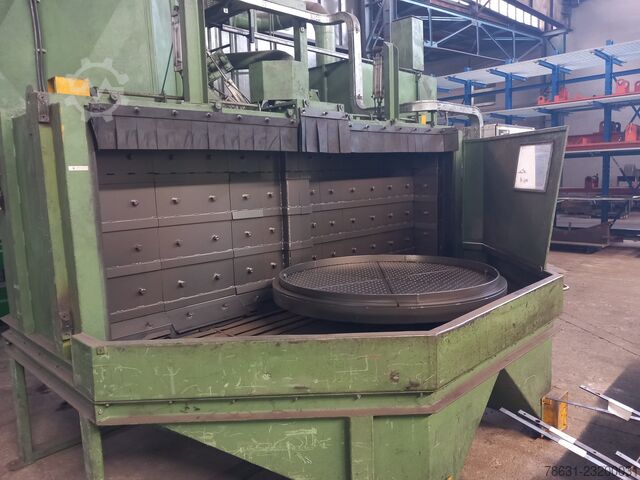 Tischstrahlmaschine mit Drehtischen STEM 