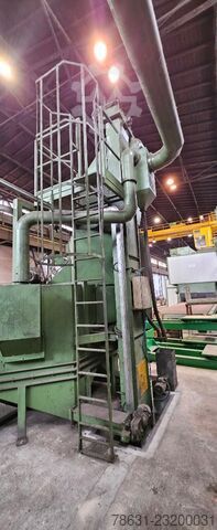 Tischstrahlmaschine mit Drehtischen STEM 