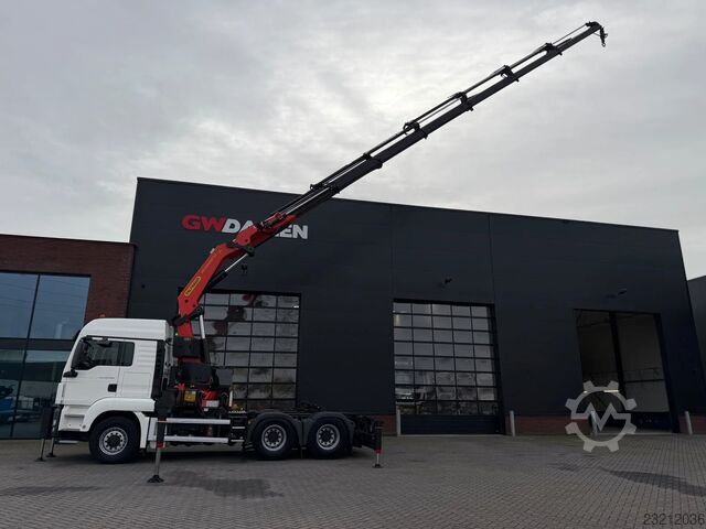 MAN TGS 26.480 6x6H Trekker/ Bakwagen Palfinger PK 42002 Euro 5 MAN TGS 26.480 6x6H Trekker/ Bakwagen Palfinger PK ...