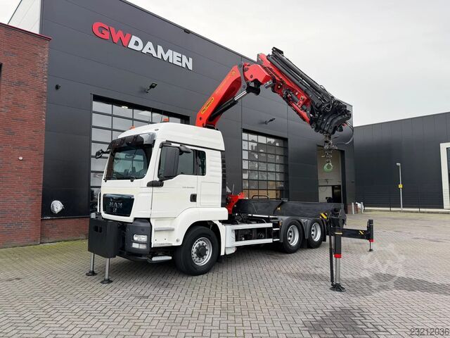 MAN TGS 26.480 6x6H Trekker/ Bakwagen Palfinger PK 42002 Euro 5 MAN TGS 26.480 6x6H Trekker/ Bakwagen Palfinger PK ...