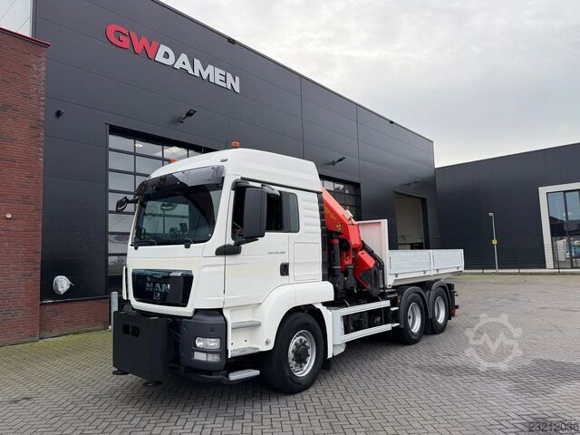 MAN TGS 26.480 6x6H Trekker/ Bakwagen Palfinger PK 42002 Euro 5 MAN TGS 26.480 6x6H Trekker/ Bakwagen Palfinger PK ...