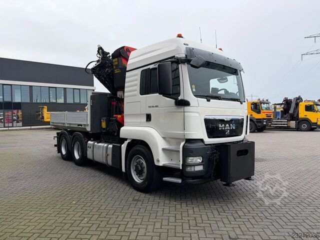 MAN TGS 26.480 6x6H Trekker/ Bakwagen Palfinger PK 42002 Euro 5 MAN TGS 26.480 6x6H Trekker/ Bakwagen Palfinger PK ...