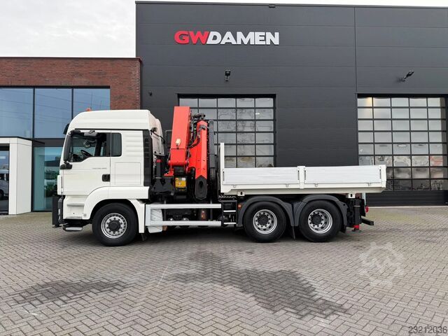MAN TGS 26.480 6x6H Trekker/ Bakwagen Palfinger PK 42002 Euro 5 MAN TGS 26.480 6x6H Trekker/ Bakwagen Palfinger PK ...