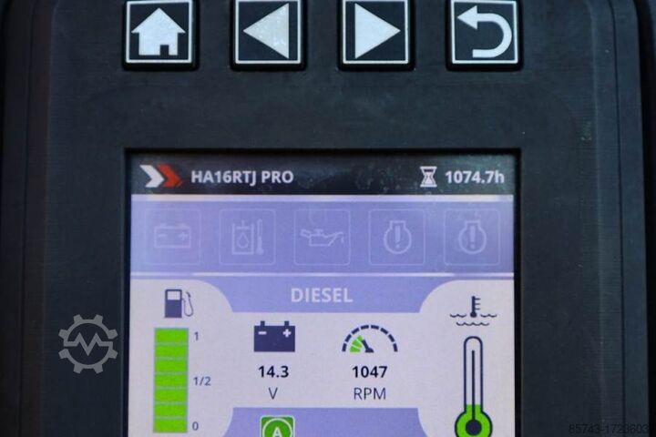 Gelenkteleskoparbeitsbühne Haulotte HA16RTJ Pro Diesel, 4x4x4 Drive, 16 m Working Heig