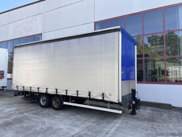 Open trailer with tarp Tang, Karl ZCS 105  Tandem- Planenanhänger