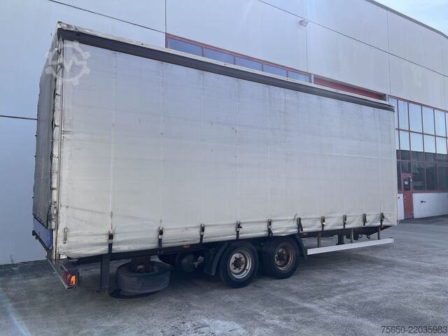 Open trailer with tarp Tang, Karl ZCS 105  Tandem- Planenanhänger