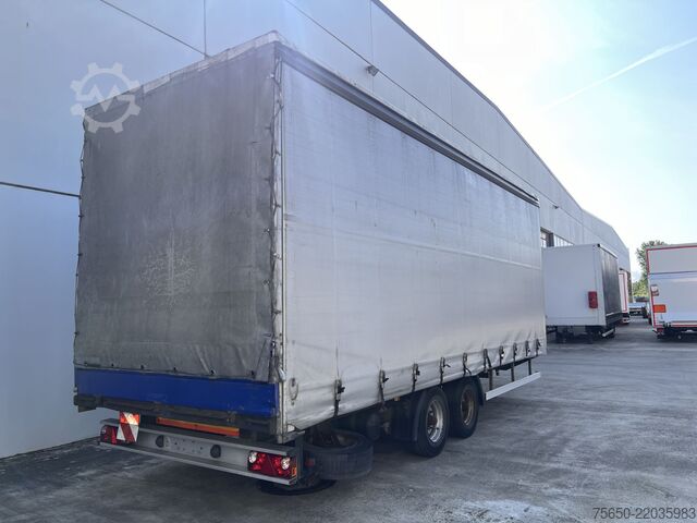 Open trailer with tarp Tang, Karl ZCS 105  Tandem- Planenanhänger