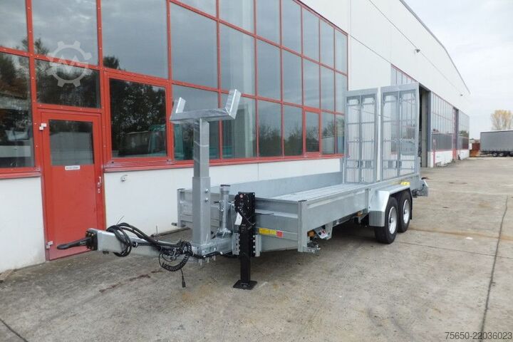 Low loader trailer Möslein TT 11-E6x2  Tieflader für Fräsen breiten Rampen, Neu