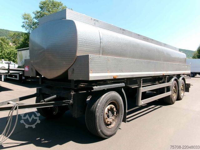 Tanker truck SCANIA R 410 Gliederzug mit HLW Lebensmittel-Tank