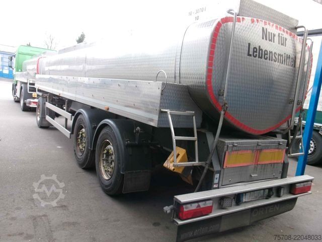 Tanker truck SCANIA R 410 Gliederzug mit HLW Lebensmittel-Tank