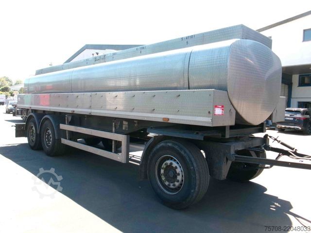 Tanker truck SCANIA R 410 Gliederzug mit HLW Lebensmittel-Tank