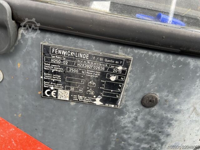 Diesel Forklift Linde H25D-02