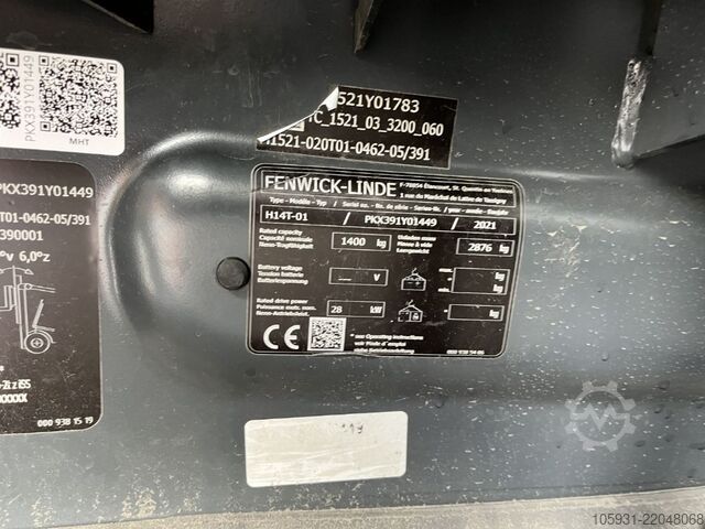 LPG Forklifts Linde H14T-01