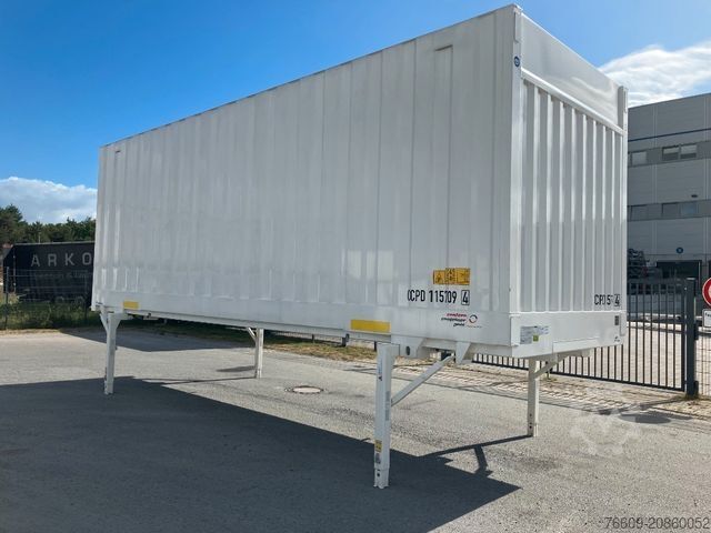 Swap body trailer KRONE Wechselbrücke Koffer