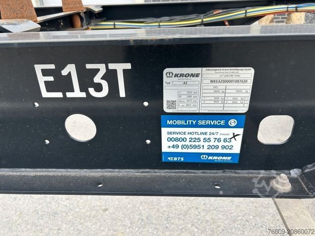 Anhänger-Wechselfahrgestell KRONE 2 Achswechselfahrgestell, Typ: AZW 18 eL3B9