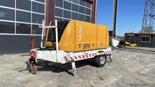 Betonpumpe BSA Putzmeister 1408 E Elektro Betonpumpe Tunnelbau
